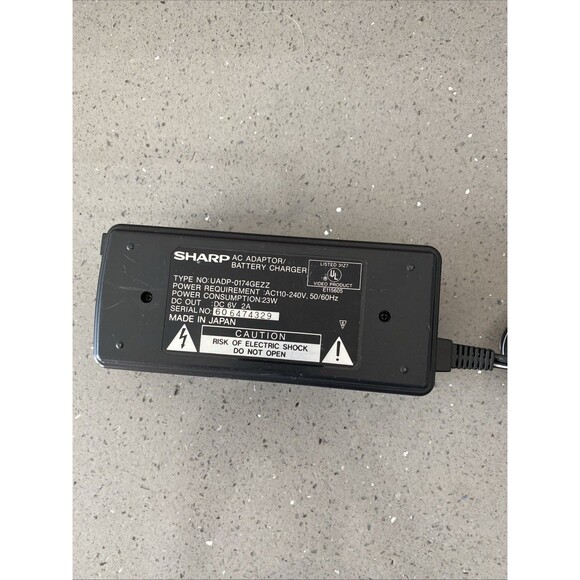 OEM Sharp UADP-0174GEZZ AC Adaptor / Battery Charger - Picture 4 of 4